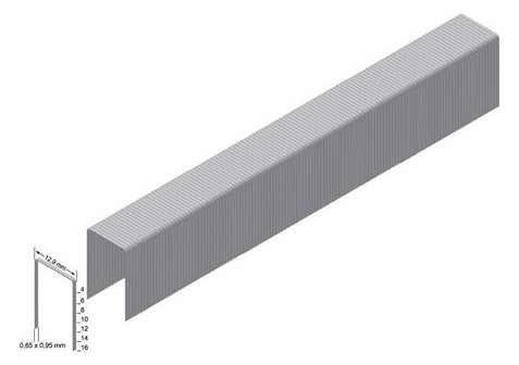 PREBENA-Heftklammern - A16CNK (4000 Stück)