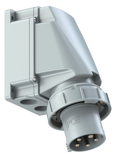 CEE-Wandgerätestecker 63A 5p 1h    535-1 