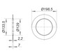 Dallmer Rahmenaufnahme Serie 15 CeraDrain/Tisto Drain