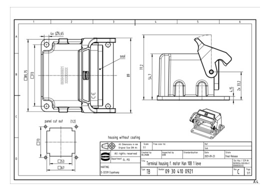 HART Han 10B-agw-LB-73       09304100921 