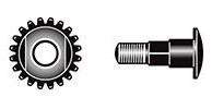 Bild Reparatur-SatzBolzen + Mu tter - FELCO-0