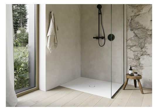 Duschfläche BetteFloor 8631 110x90cm, Antirutsch/Sense, weiß