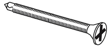 TECE Paneelschraube TECEprofil 3,5 x 35 mm Bit PH2, selbstschneidend