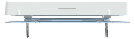Zentralplatte Blindabd System Design lows Schraubbef