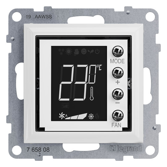 Legrand 765608 Seano MyHome Thermostat m 