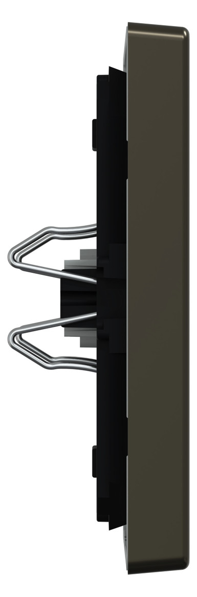 Wippe Schalter System Design mokka metallic