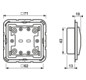 Tastsensor KNX CD/LS UP 2f 4pkt Mit Busankopplung