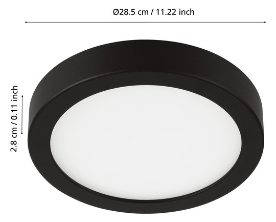 EGLO LED-ZIG-CCT Deckenleuchte     98847 
