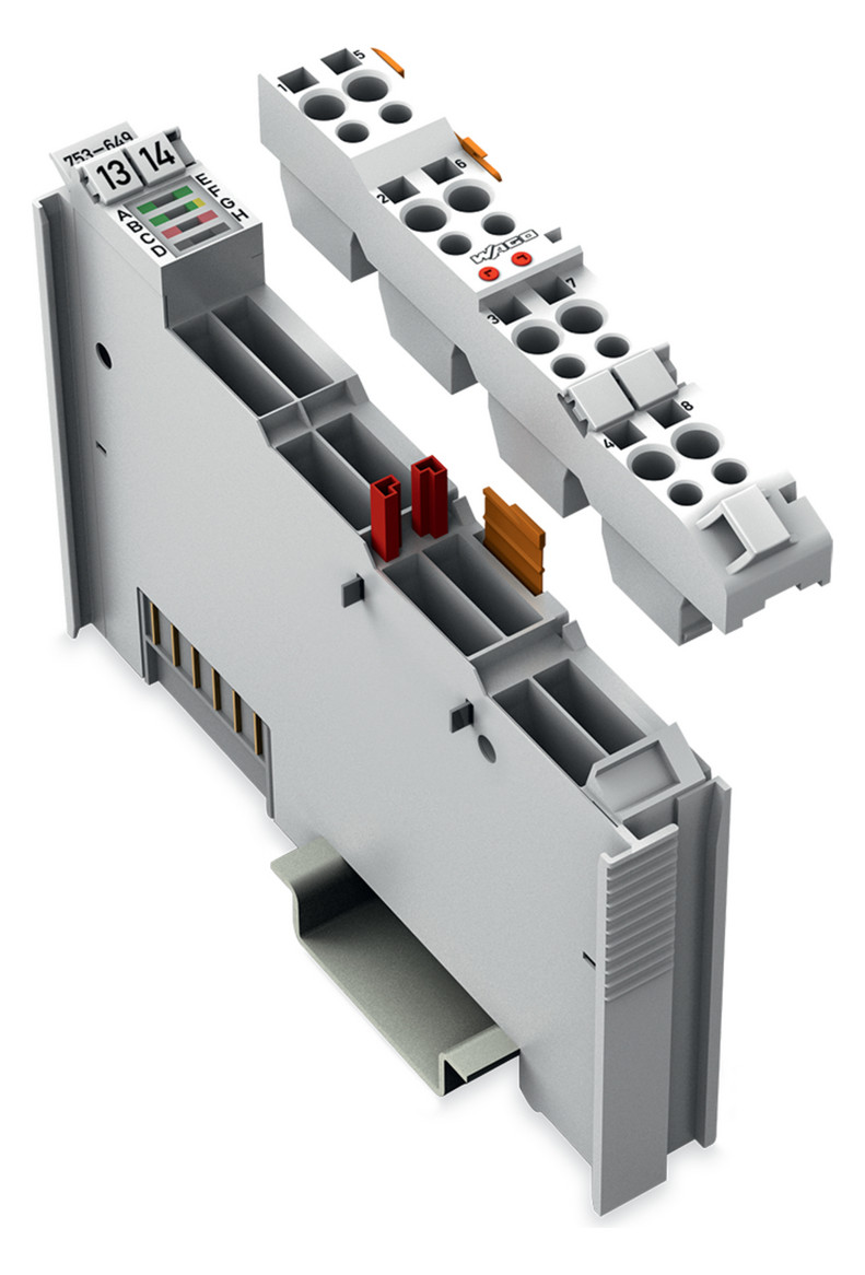 Digital I/O-Modul DC Serie 753 8Eing 23,4-25,2V Steckanschl