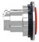 Drucktaster Front 1f rt Ø30,5mm rnd IP66 Tastend