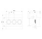 D0-Sicherungssockel 3p D02 REG 63A 400V Porzellan m.Abdeck