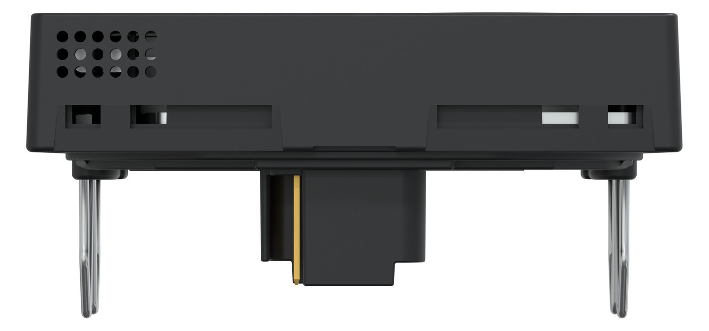 Raumtemperaturregler UP Zigbee sw mt Bedienelement Mit Vor-Ort Bedienung