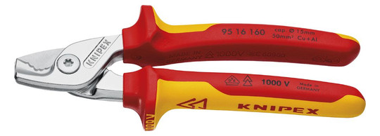 KNPEX-Kabelschere VDE 9516 - 160mm