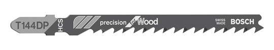 BOSCH-Stichsägeblätter Precision for Wood -...