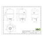 Reflex Membran-Druckausdehnungsgefäß Refix DE 400, 10 bar/70 °C, G 1 1/4, blau