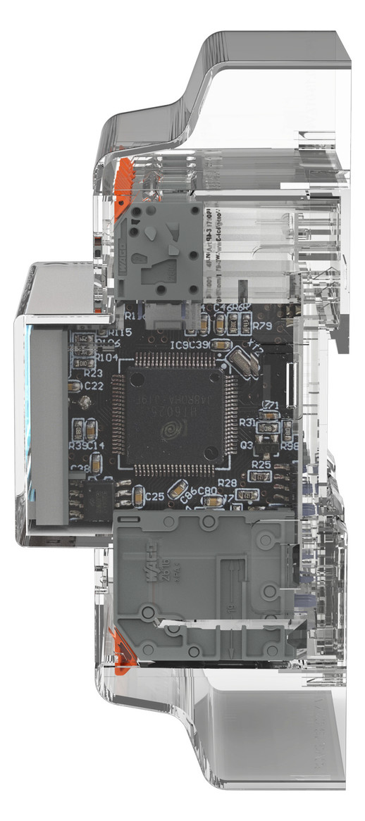 Drehstromzähler Vierleit elektr digi 65A geeicht B 5A RS-485 184-276V/N-L S0