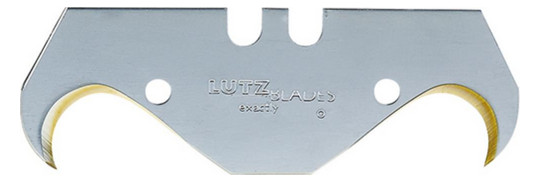 LUTZ-Hakenklinge 60,0x18,7x0,65mm, TiN-beschichtet (10...