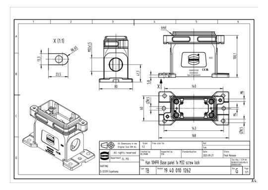 HART Han 10HPR-asg1-SV-M32   19400101262 