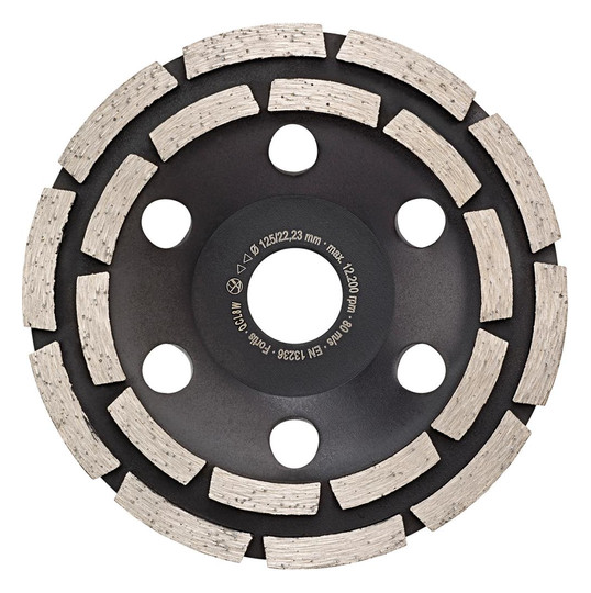 fortis-Diamant-Schleifteller Power Duo - Ø 125mm