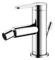 KEUCO Bidet-Einhebelmischer IXMO Flat Ausladung 110mm, mit Ablaufgarnitur, verchromt