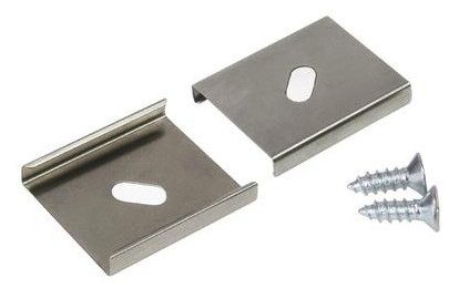 Befestigungsset si Alu L22mm B18,8mm H3,5mm