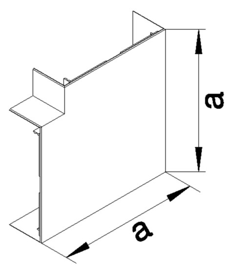 Flachwinkel GEB-K HFT 68x210mm Kst lgr hfr unbeh RAL7035 Flachwinkel GEB-K HFT 68x210mm Kst lgr hfr unbeh RAL7035