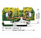 Schutzleiter-Reihenklemme Serie 284 0,2-10qmm gn/ge 1Etage APL_erf.