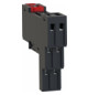 Relaissockel Schraub TS35 8Pins Hutschiene TH35