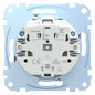 Steckdose 1f alu mt System M UP IP20