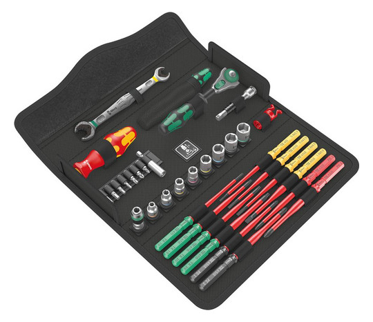 Wera-Werkzeugsatz Wartung Kraftform Kompakt W2 - 35-teilig