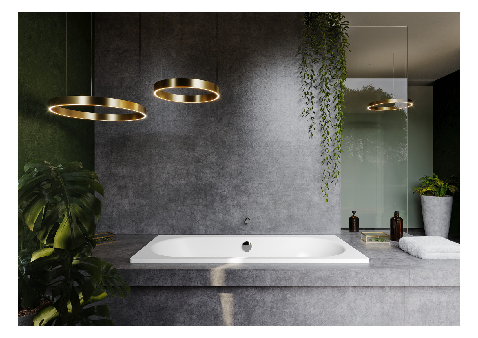 Kaldewei Badewanne CLASSIC DUO 103 160x70cm, Griffloch, Vollantislip, weiß