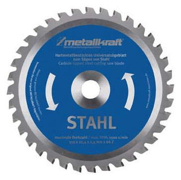 metallkraft-HM-Kreissägeblatt 355x2,4x25,4mm 80Z