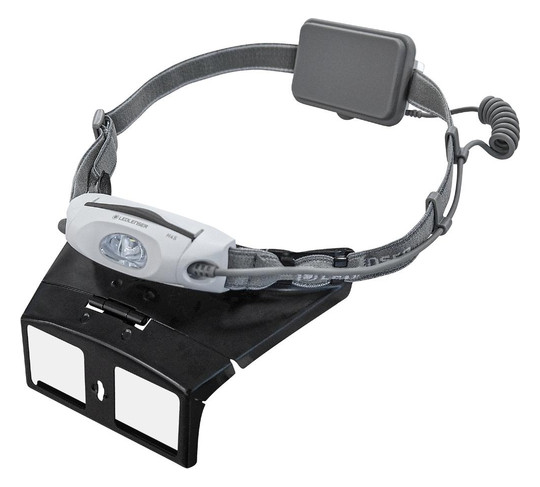 SCHWEIZER-Kopfbandlupe Tech-Line - BINO LED