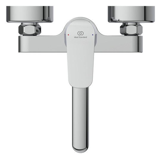 Ideal-Standard Wand-Spültisch-Einhebelmischer CeraFlex Ausladung 200mm, Rohrauslauf schwenkbar, chrom