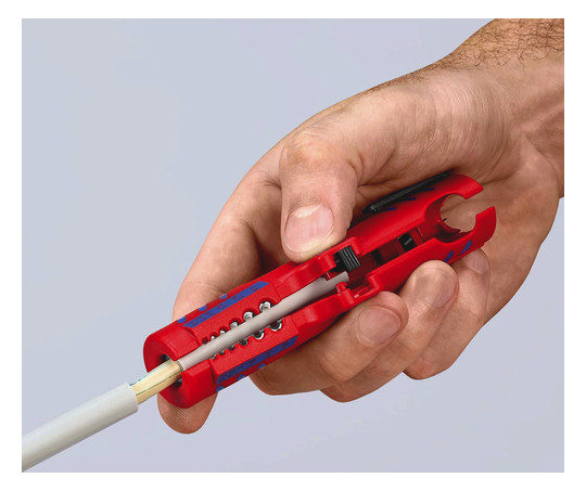 Abisolierwerkzeug Ø8-13mm rnd Rundschn