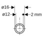 Geberit Systemrohr PB DN 12, Ø 16 mm, Rolle 100 m, für Trinkwasser