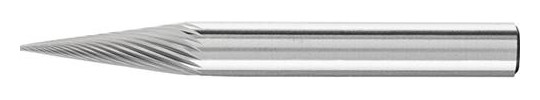 PFERD-HM-Frässtift Spitzkegel SKM - 6x18mm, Z5,...