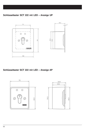 GEZE Geze 100065 SCT222 SCHLÜSSE  100065 