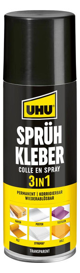 UHU-Sprühkleber 3 in 1 Nr.48900 - 200 ml