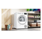 Kondenstrockner 8kg ws 65dB re stufenl Restzeit