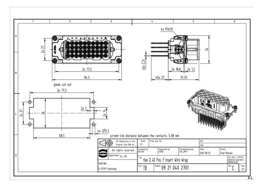 HART HAN-D 40 F-W            09210402701 