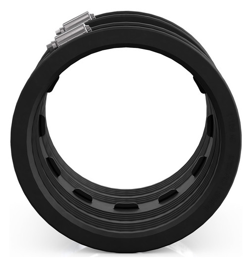 Crassus Schlauchadapter CDC 100, Typ 1, 100-116 mm, 0,6 bar, mit Innenlippe