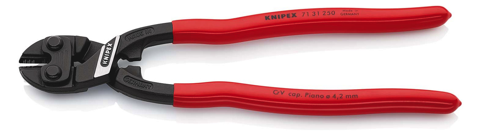 Bolzenschneider 250mm mech.Einhand Ø6mm Geeignet zum Schneiden von Gitterrinnen