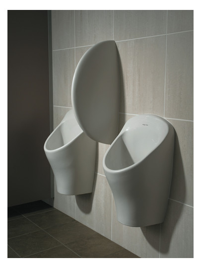 Ideal-Standard Urinaltrennwand Eurovit weiß, 67,5x13x32cm