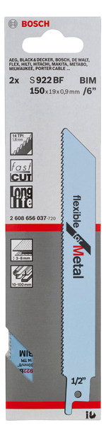 Säbelsägeblatt 150mm Stahl f.Stahl