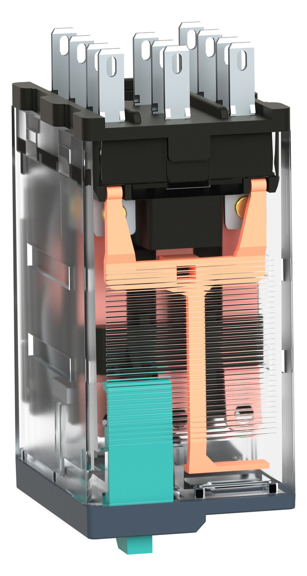 Schaltrelais 3W IP20 21x27x47mm Steckanschl