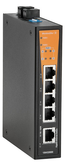 Weidmüller IE-SW-BL05T-1GT-4GTPOE Netz- 