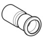 Geberit Gas-Reduktion Mapress Ø 42 x 28 mm, mit Einschubende, Kupfer