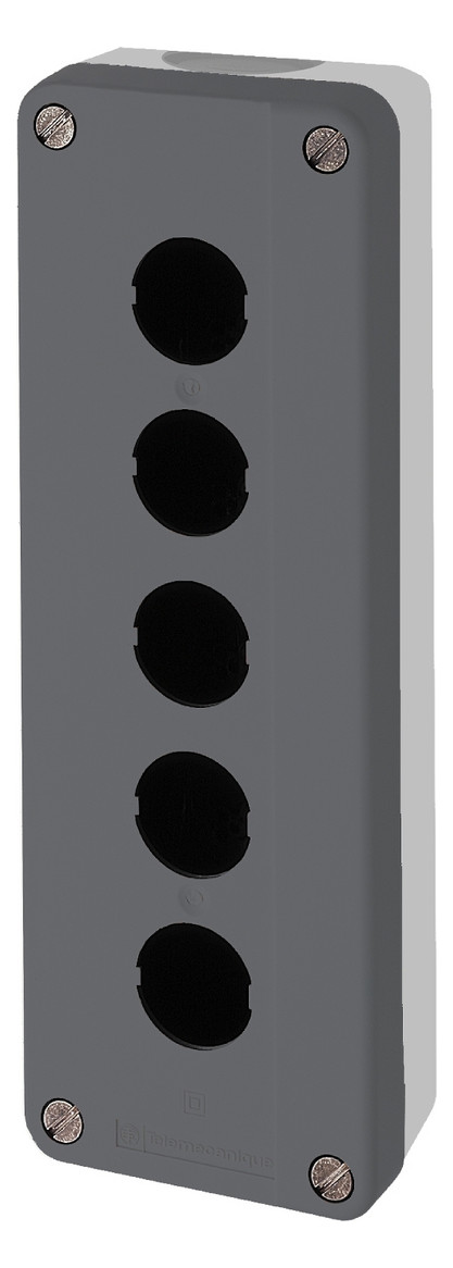 Aufbaugehäuse Kst 5f Ø22,5mm IP54 68x196x53mm