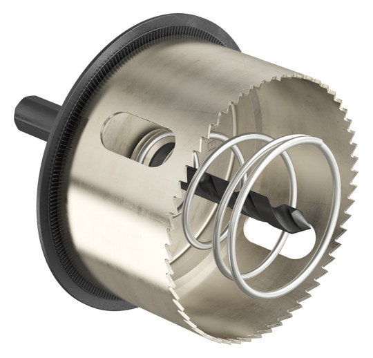 Lochsäge Ø68mm mit Randve T36mm ZØ6mm mit Randversenker zyl.Steckachse